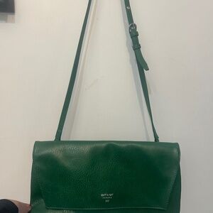 Matt & Nat green clutch purse